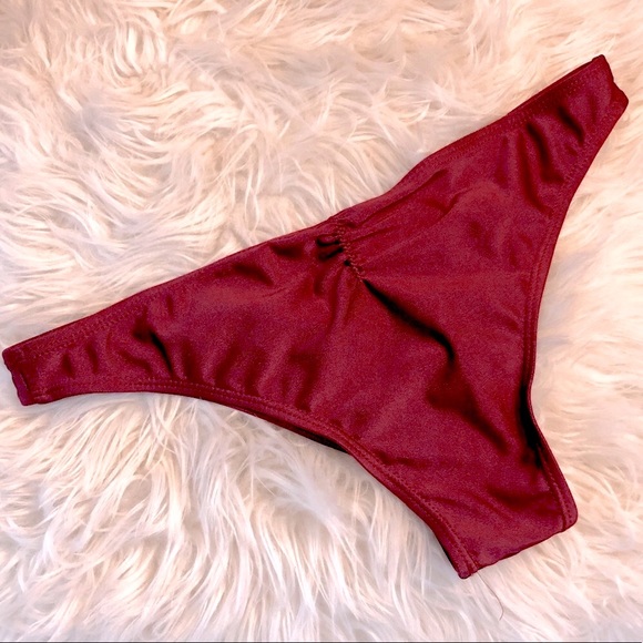 Other - Bikini Bottom Burgundy/Red Size X-Small
